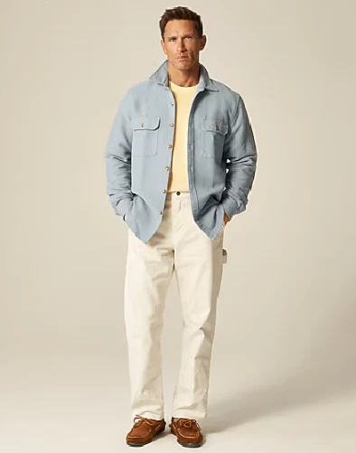 SALE! Jcrew Heavyweight chamois workshirt in Japanese cotton, 100% AUTHENTIC,New - Image 1 of 4