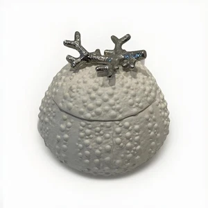 Michael Aram Sea Urchin Coral Candle - Picture 1 of 4