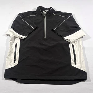 FootJoy DryJoys Golf Jacket Winbreaker Tour Collection Half Zip Mens Top Sz XL - Picture 1 of 11