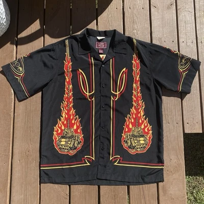 Vince Ray Ethic Hot Rods Button Up Shirt - Image 1 of 4