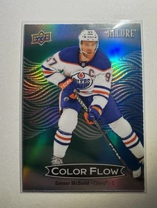 2024-25 Upper Deck Allure - Flujo de color Connor McDavid #CFL-18 verde azul - Imagen 1 de 1