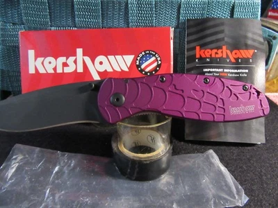 Web púrpura ultra rara Kershaw Blur. 1670SPPR. 1 de 550 Hecho. Nuevo en caja. Foto 1 de 4