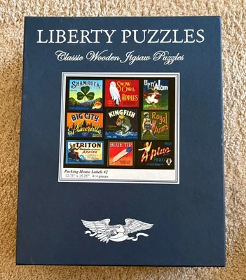Liberty Puzzles Packing House Labels #2 414 pieces - Image 1 of 2