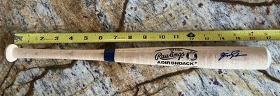 Fergie Jenkins Autograph signed 17" Mini Bat - MLB Chicago Cubs HOFer - Image 1 of 4