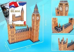 CUBIC FUN 87 Big Ben 116 Piece 3D Foam Puzzle - Picture 1 of 1