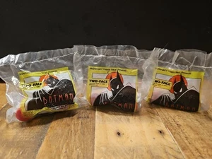 1993 BATMAN THE ANIMATED SERIES MCDONALDS HAPPY MEAL TOY TWO FACE NIP Qty 3 - Picture 1 of 8