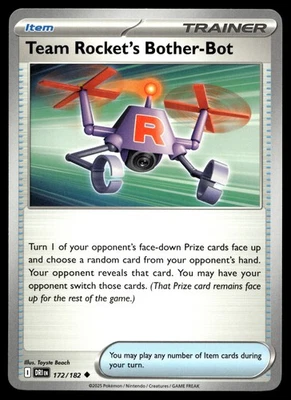 Team Rocket's Bother-Bot 172/182 SV10: Destined Rivals - Image 1 of 2