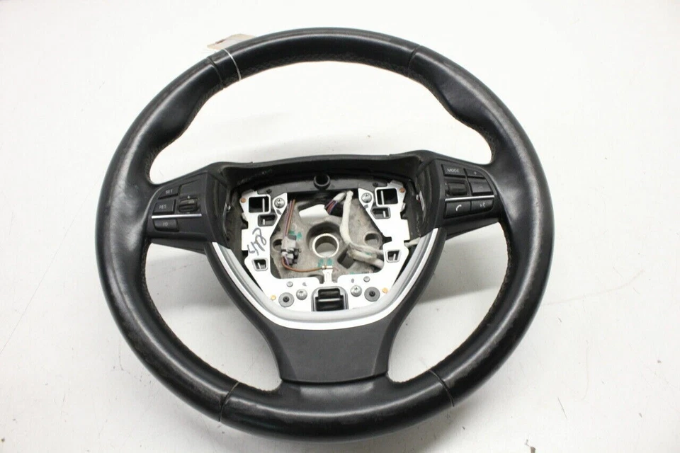 2011 BMW 550i Leather Steering Wheel OEM Used - Image 1 of 4