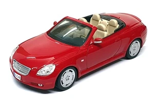 Maisto 1/18 Scale Diecast 26725F - Lexus SC430 - Deep Red - Picture 1 of 5