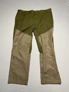 Mens Orvis Pants Two Tone Field Green Tan Size 44 Outdoor Hunting Fishing - Bild 1 von 8