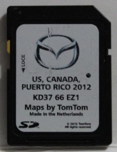 Mazda CX-9 2013 2014 2015 Factory NAV Navigation Map SD Memory Card KD3766EZ1 - Picture 1 of 2