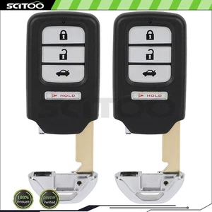 2 For 2013 2014 2015 2016 Honda Accord CR-V 313.8  Mhz Keyless Entry Remote Fob - Picture 1 of 6