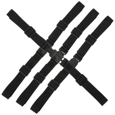 4PCS tie down straps Reusable Portable Backpack Straps Packing Strap Lashing - Image 1 of 4