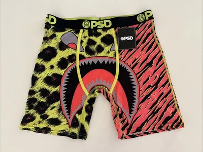 Calzoncillos boxer PSD Warface Neon Cats para hombre talla grande amarillo rojo Foto 1 de 4