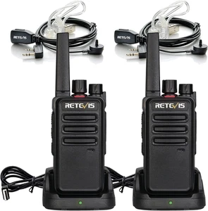 RT668 Walkie Talkie Professionali, Ricetrasmittenti PMR446, 1200Mah, VOX, Antica - Foto 1 di 12
