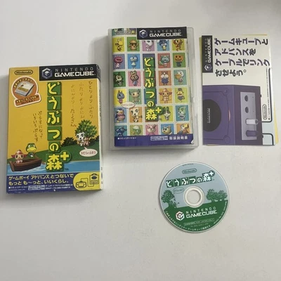 Animal Crossing Plus e+ GC Nintendo GameCube NTSC-J JAPAN 2003 Game - Image 1 of 4