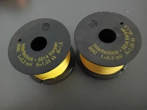 1 PAAR LUFTSPULEN 3,3 mH 1,00 mm - Bild 1 von 1