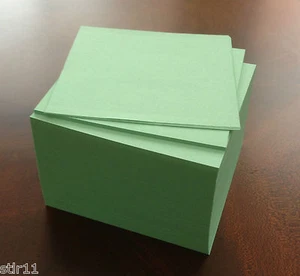 Note Paper Refill Cube - Loose Sheets - 3 1/2 x 3 1/2 ( Green ) - Picture 1 of 1