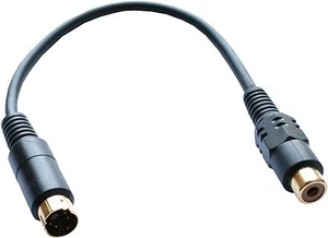 Cable S-Video Male to RCA Female Adapter for TV PC - Picture 1 of 1