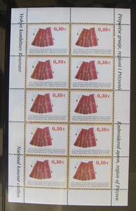 UNO Interimsverwaltung Kosovo 2004 Kleinbogen Mi.- Nr. 23 "Trachten" postfrisch - Bild 1 von 1