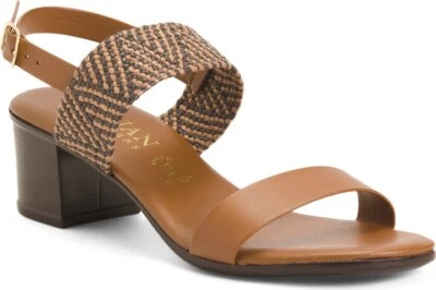 ITALIAN SHOEMAKERS Made In Italy 🇮🇹  Infamous Herled Sandals 8M - Image 1 of 4