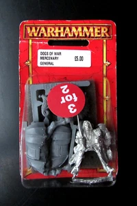 OOP Citadel / Warhammer Empire / Tilean Dogs Of War Mercenary General BNIB - Picture 1 of 2