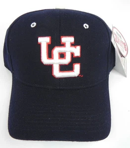 SOMBRERO GORRA UCONN HUSKIES CONNECTICUT LOGOTIPO ANTIGUO NCAA DE COLECCIÓN TAMAÑO AJUSTADO ZEPHYR DH ¡NUEVO CON ETIQUETAS! - Imagen 1 de 5