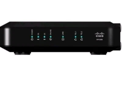 Cisco DPC3208 8x4 DOCSIS 3.0 Gigabit Internet Cable Modem 340Mbps With Embedded - Image 1 of 4
