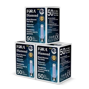 Strisce Reattive Glicemia for a Diamond Pacchetti da 50 / 100 / 150 / 200 pz - Foto 1 di 15