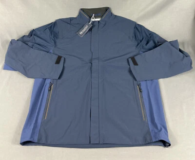 Vineyard Vines Golf Jacket JN New Del Ciervo Jacket Large Blue Blazer MSRP $248 - Image 1 of 4