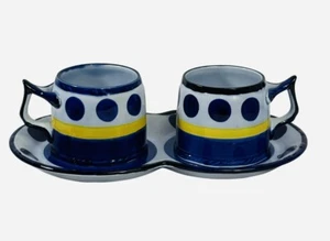 Vintage European Sango Mug and Snack Plate Lot Set Of 2 Made In Japan EUC 6 Pc - Picture 1 of 5