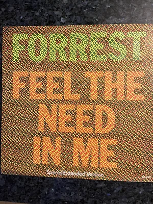 Forrest " Feel The Need In Me" Ultra Rare 12" from the UK. - Image 1 of 4