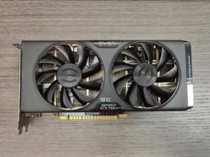 EVGA GeForce GTX 750 Ti Video Graphic Card Good Condition - Picture 1 of 4