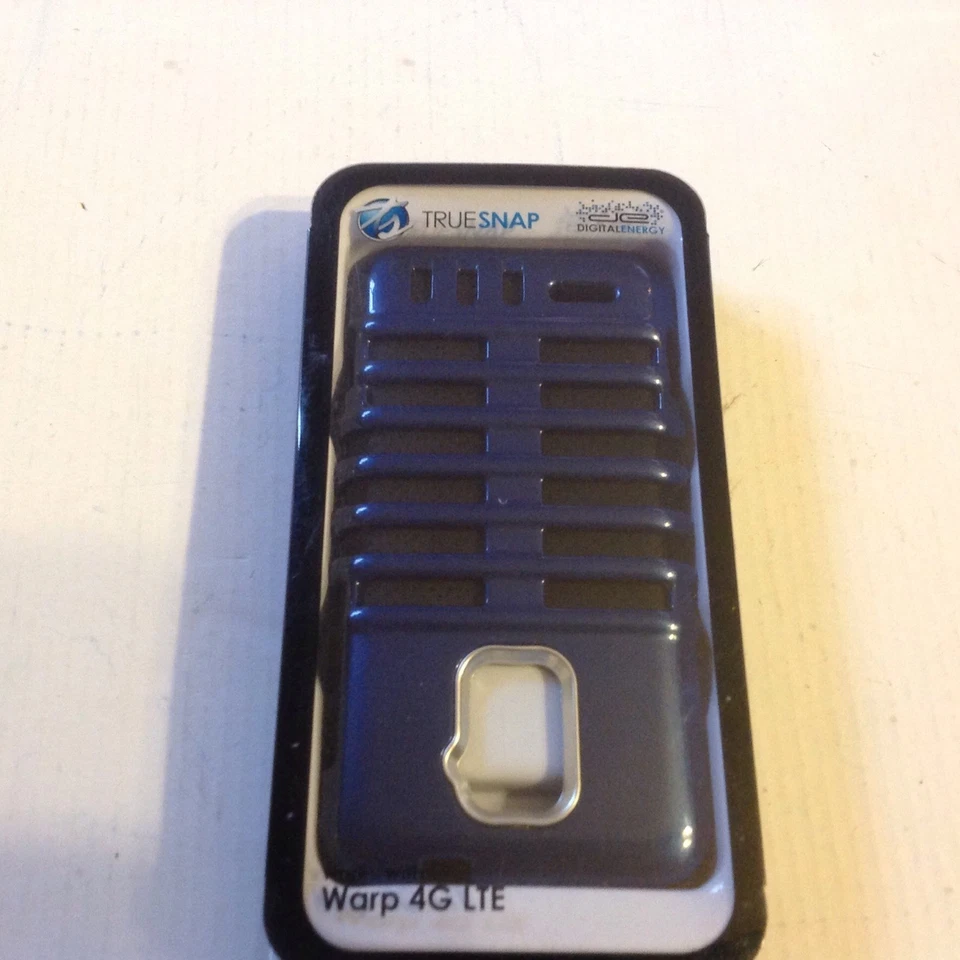 NIB Digital Energy True Snap Blue Case For WARP 4G LTE HARD Snap On - Deal - Image 1 of 1
