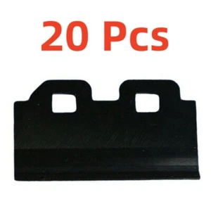 20 Pcs New for Mutoh Valuejet VJ-1604 Wiper Blades Black Rubber Wiper Assy Gift - Picture 1 of 6