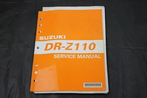 2003 SUZUKI DRZ110 SERVICE MANUAL BOOK - Bild 1 von 4