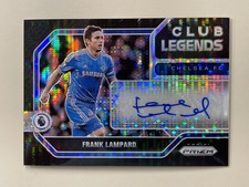 BJ 2021-22 Panini Premier League Black Prizm Legend Auto Frank Lampard 1/1 READ