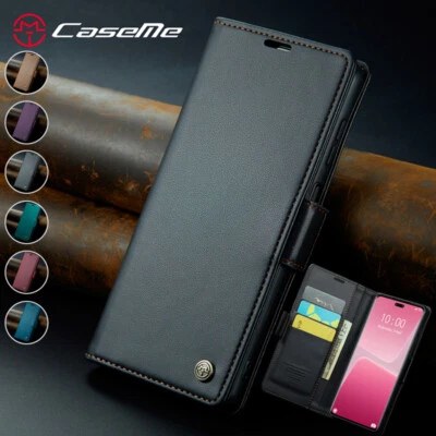 Funda Cartera Cuero para Xiaomi Mi 14 Ultra/14/13T Pro Tarjeta Magnética Cubierta Abatible Foto 1 de 4