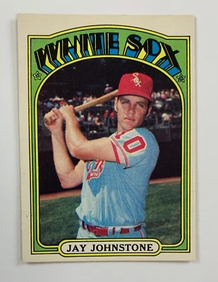 1972 OPC Baseball #233 Jay Johnstone (White Sox) 124E - Image 1 of 2