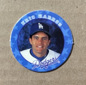 1995 Eric Karros Dodgers POG ROY Weinerschnitzel