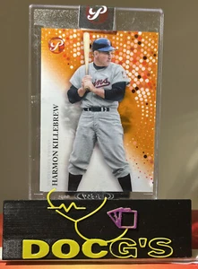 HARMON KILLEBREW 2022 Topps Pristine Encased /25 Refractor Orange 🔥WOW - Picture 1 of 2