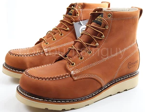 Chippewa Men's Edge Walker 6" Moc-Toe Full Grain Leather Boots New Size 11.5 D - Picture 1 of 7