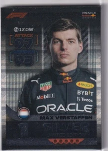 Topps F1 Turbo Attax 2022 Formula 1 Le 3S Max Verstappen Argento Limitata Limit - Picture 1 of 2