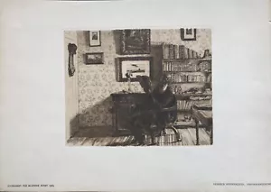 Heinrich Reifferscheid, Originalradierung aus Zeitschrift für bild. Kunst 1904 - Bild 1 von 3