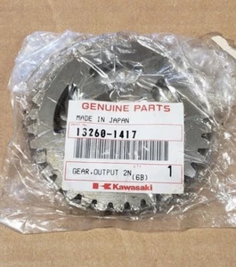 OEM Kawasaki 2nd Output Gear 34T, 1998-2004 NINJA ZZR, 13260-1417 - Bild 1 von 1