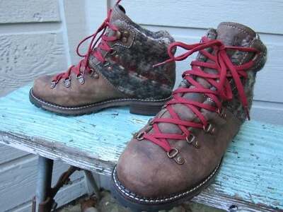 Woolrich ROCKIES Alpine Boot Women's US 8.5 EU 39 Brown Wool Knit WW3553-214 EUC - Image 1 of 4