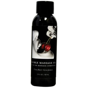 Edible Massage Oil Muscle Relaxing Sensual Aromatherapy Moisturizer 100% NATURAL - Picture 1 of 1