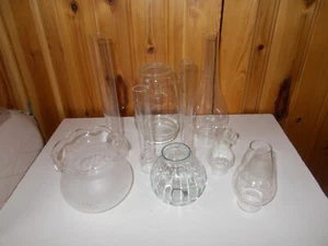 Ersatzgläser & Schornsteine für Paraffin und Wohnwagen Gaslampen. Verkauft einzeln. - Bild 1 von 84