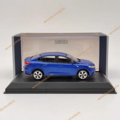 Norev 1/43 Dacia Logan 2021 Iron Blue Diecast Model Cars Limited Collection - Image 1 of 4