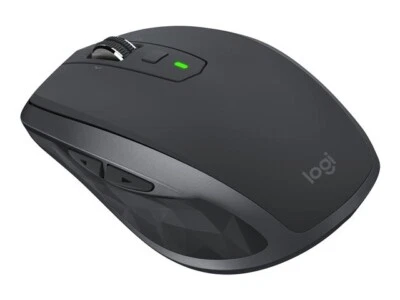 Logitech MX Anywhere 2S Wireless Mouse - Bluetooth, 4000 DPI, Graphite Black - Image 1 of 4